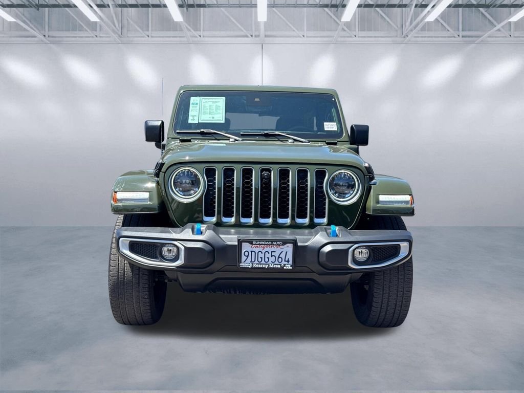 Used 2023 Green Jeep Sahara 4xe image 2