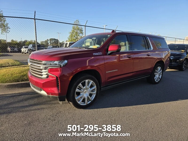 Used 2021 Cherry Red CHEVROLET HIGH COUNTRY image 10