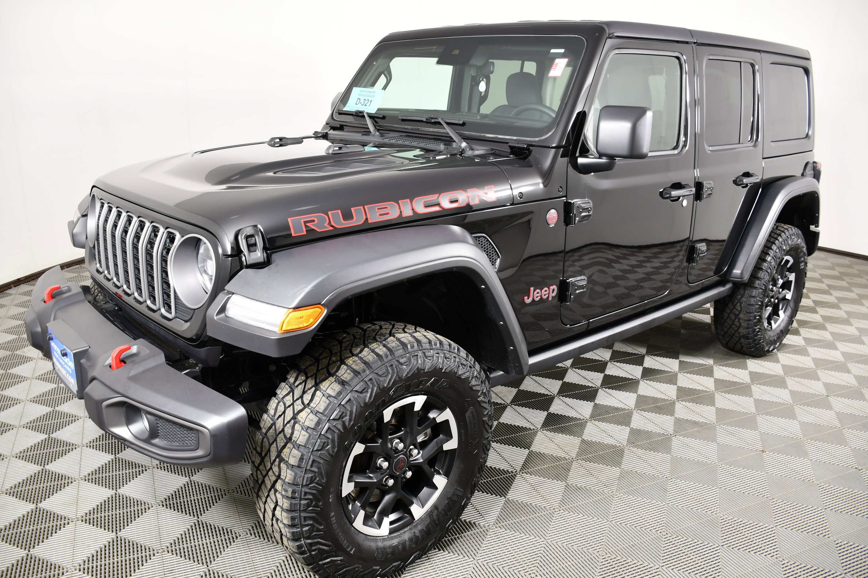 Used 2025 Black Clearcoat Jeep Rubicon image 9