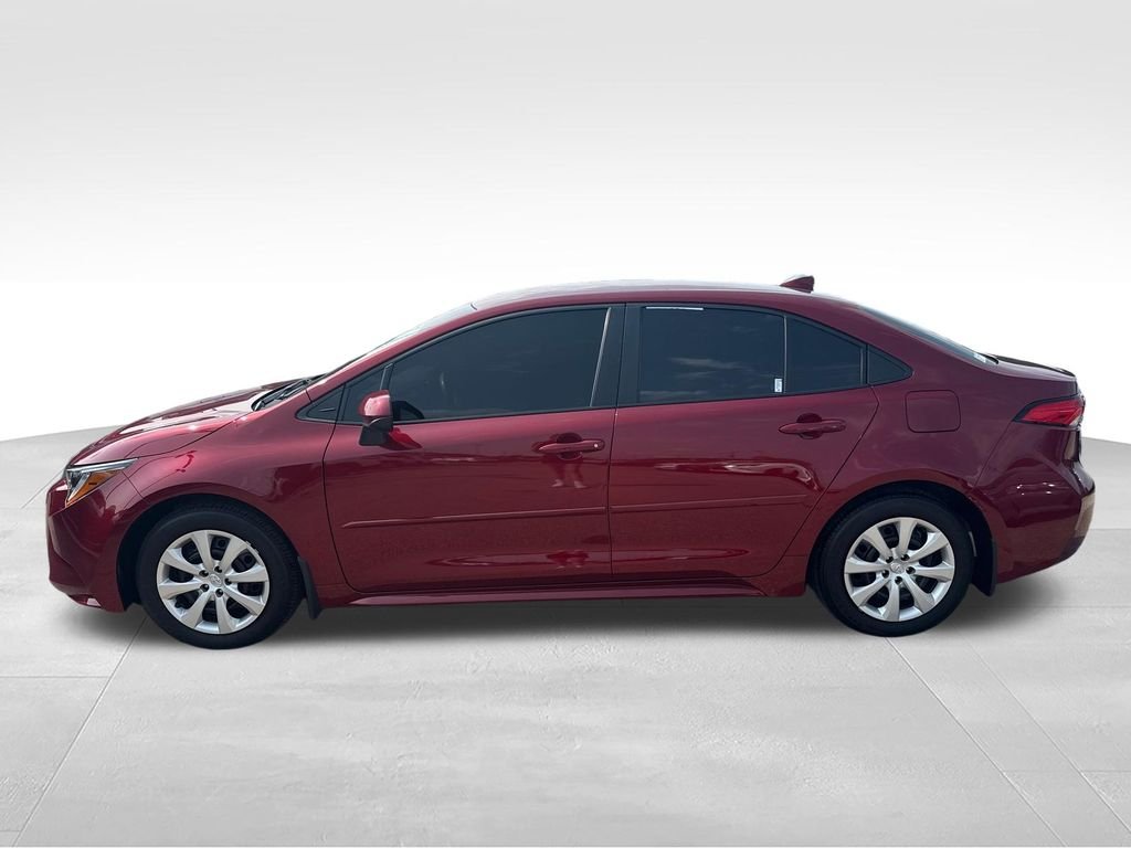 Used 2025 Red Toyota LE image 2