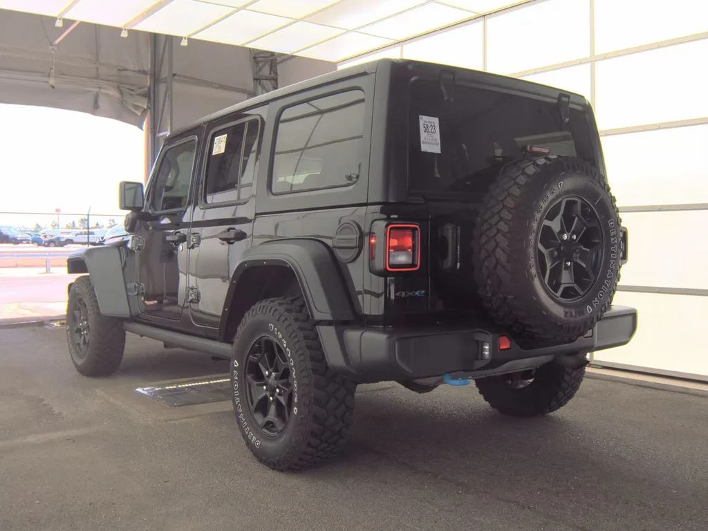 Used 2023 Black Jeep Willys 4xe image 4