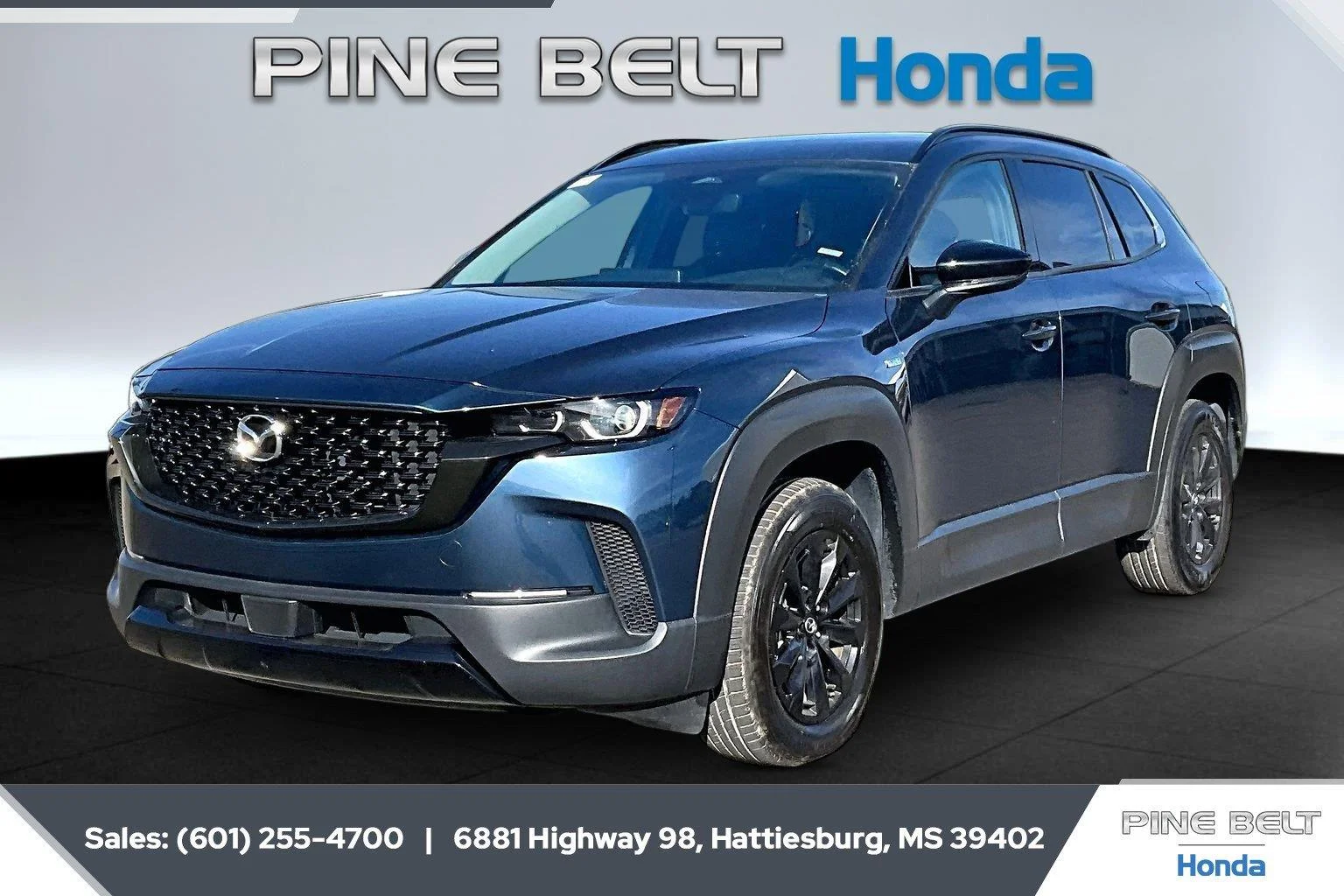 Used 2025 Ingot Blue Metallic Mazda Premium Package image 1