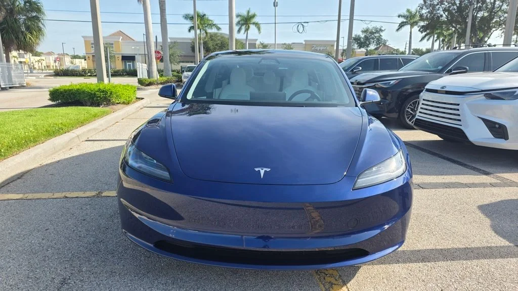 Used 2025 Tesla Model 3 Long Range with VIN 5YJ3E1EAXSF015275 for sale in Naples, FL