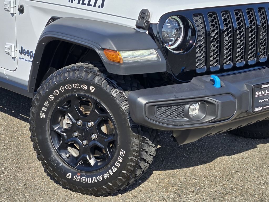 Certified Used 2023 Bright White Clearcoat Jeep Willys 4xe image 9