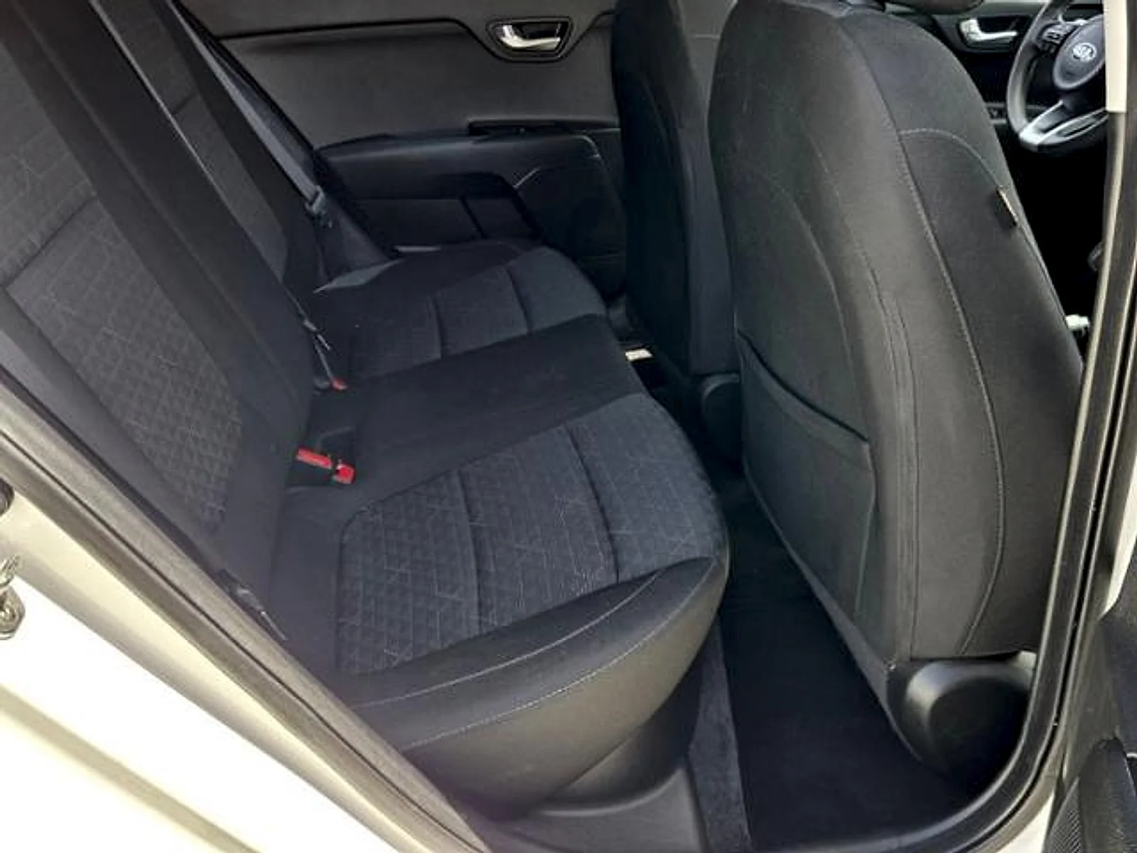 Used 2019 Clear White Kia S image 12
