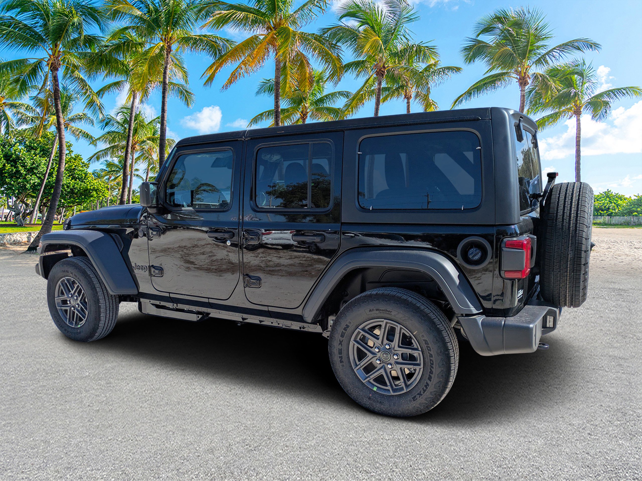 New 2026 Black Clear-Coat Exterior Paint Jeep Sport S image 5