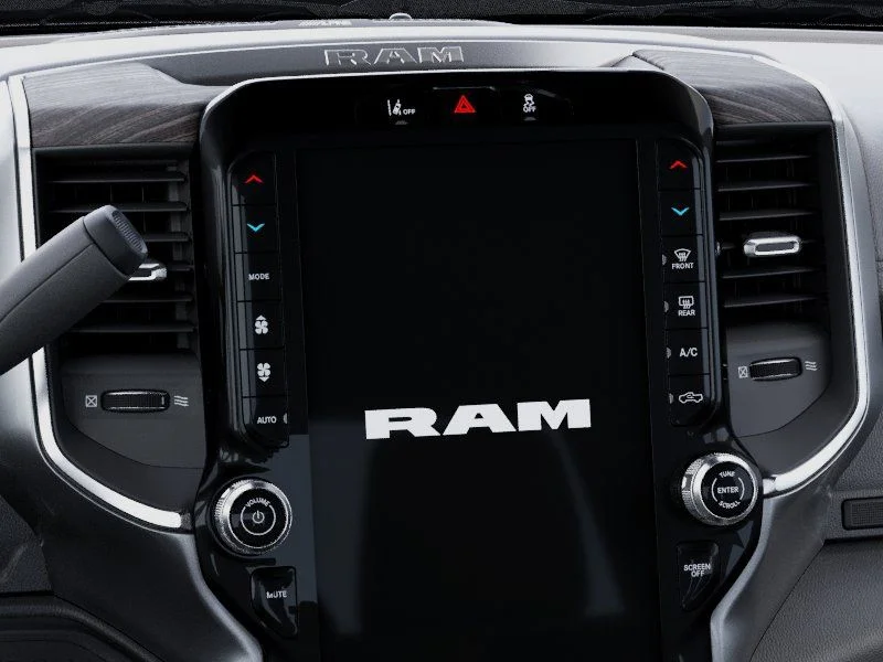 New 2026 Bright White Clear-Coat Exterior Paint RAM Laramie image 18