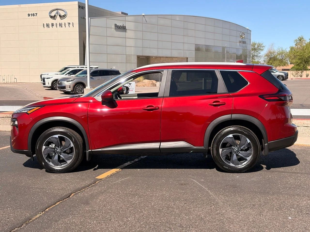 Used 2024 Scarlet Ember Tintcoat Nissan SV image 2