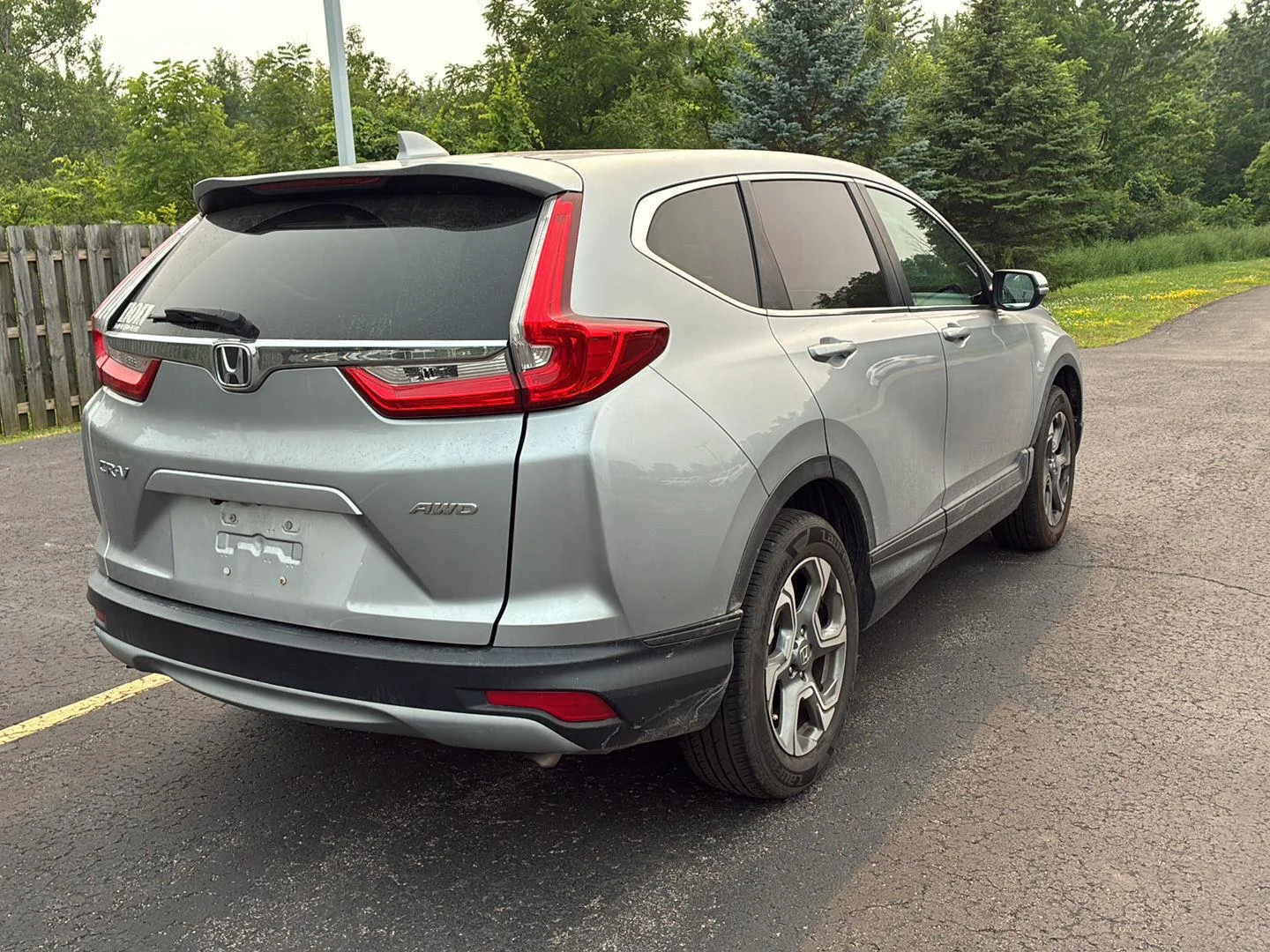 Used 2019 Lunar Silver Metallic Honda EX image 17