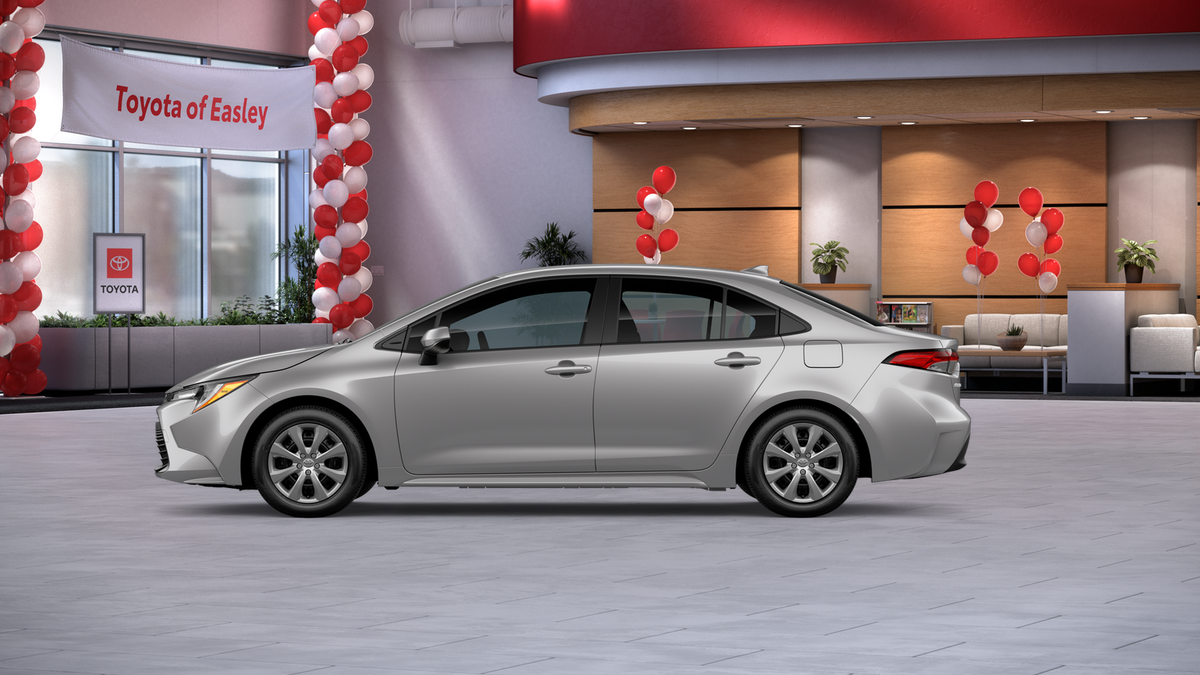 New 2026 Classic Silver Metallic Toyota LE image 4