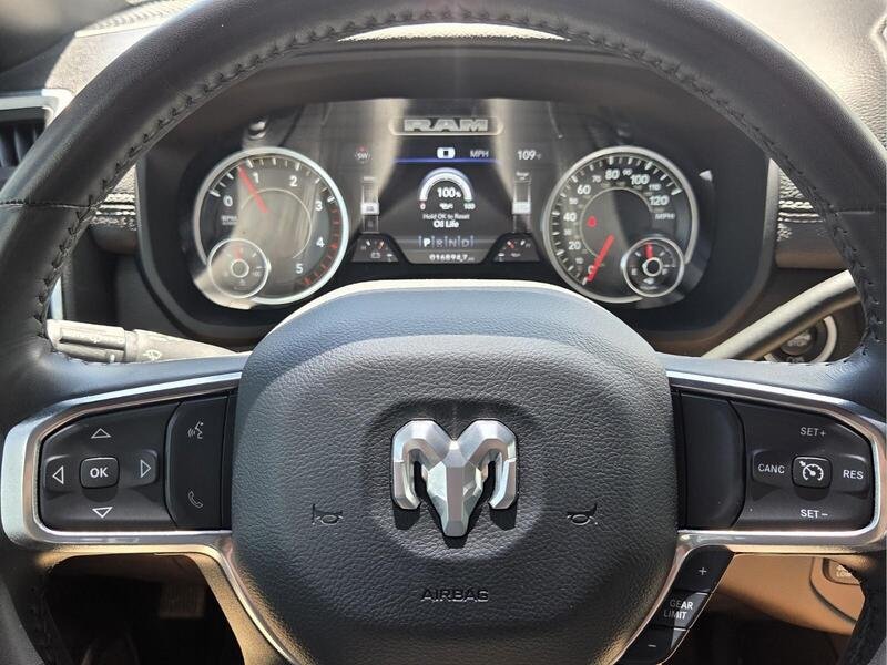 Used 2024 Pearl White RAM LARAMIE 4X4 CREW CAB 6