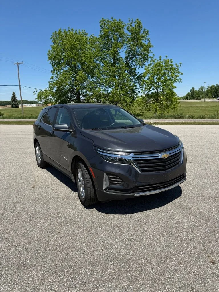 Used 2023 Chevrolet Equinox LT with VIN 3GNAXKEG8PS167413 for sale in Marlette, MI