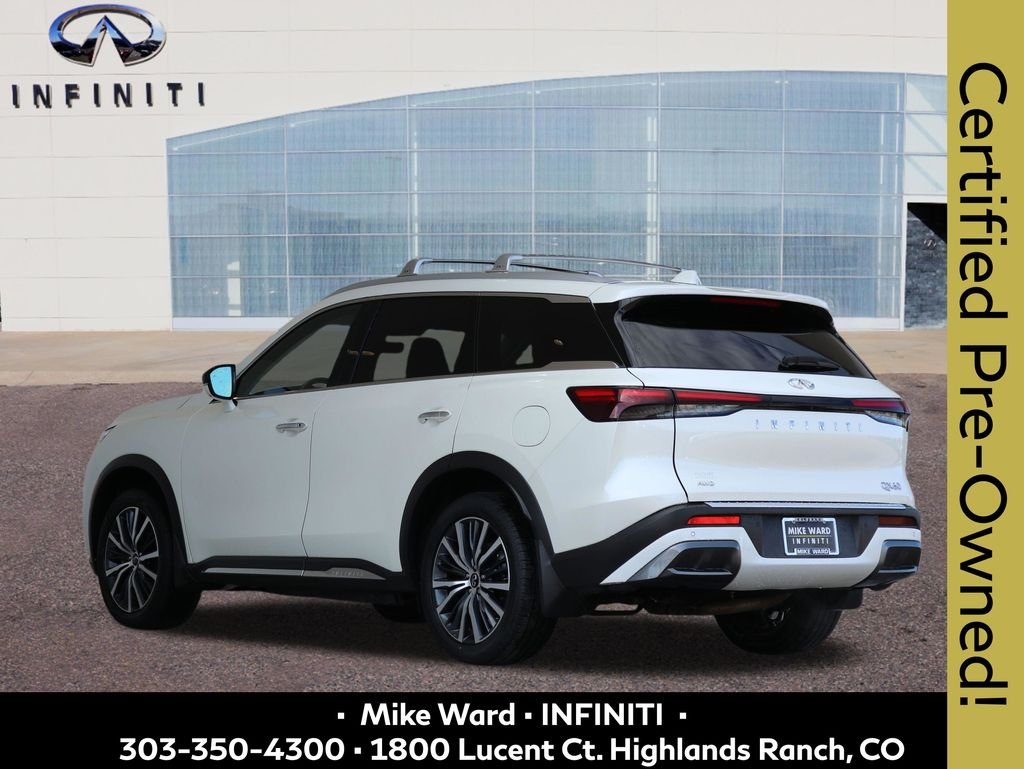 Certified Used 2023 White INFINITI Sensory image 3