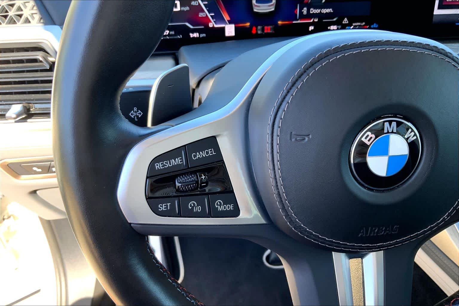 Used 2024 Mineral White Metallic BMW M60i image 22