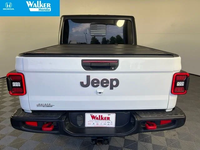 Used 2021 Bright White Clearcoat Jeep Rubicon image 6