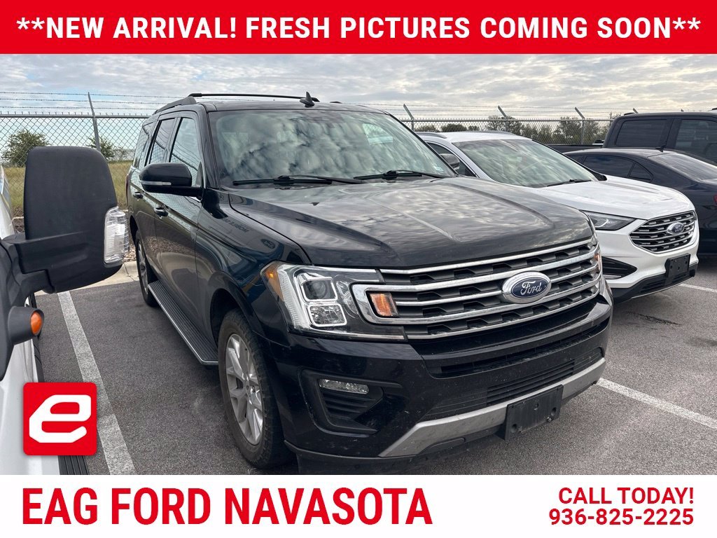 Used 2021 Black Metallic Ford XLT image 1