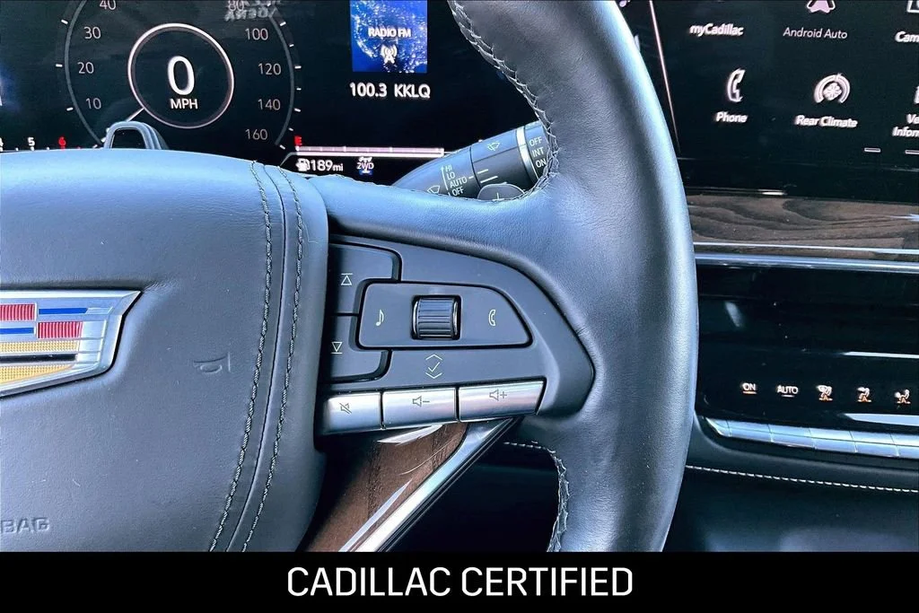 Used 2024 Dark Emerald Metallic Cadillac Sport Platinum image 23