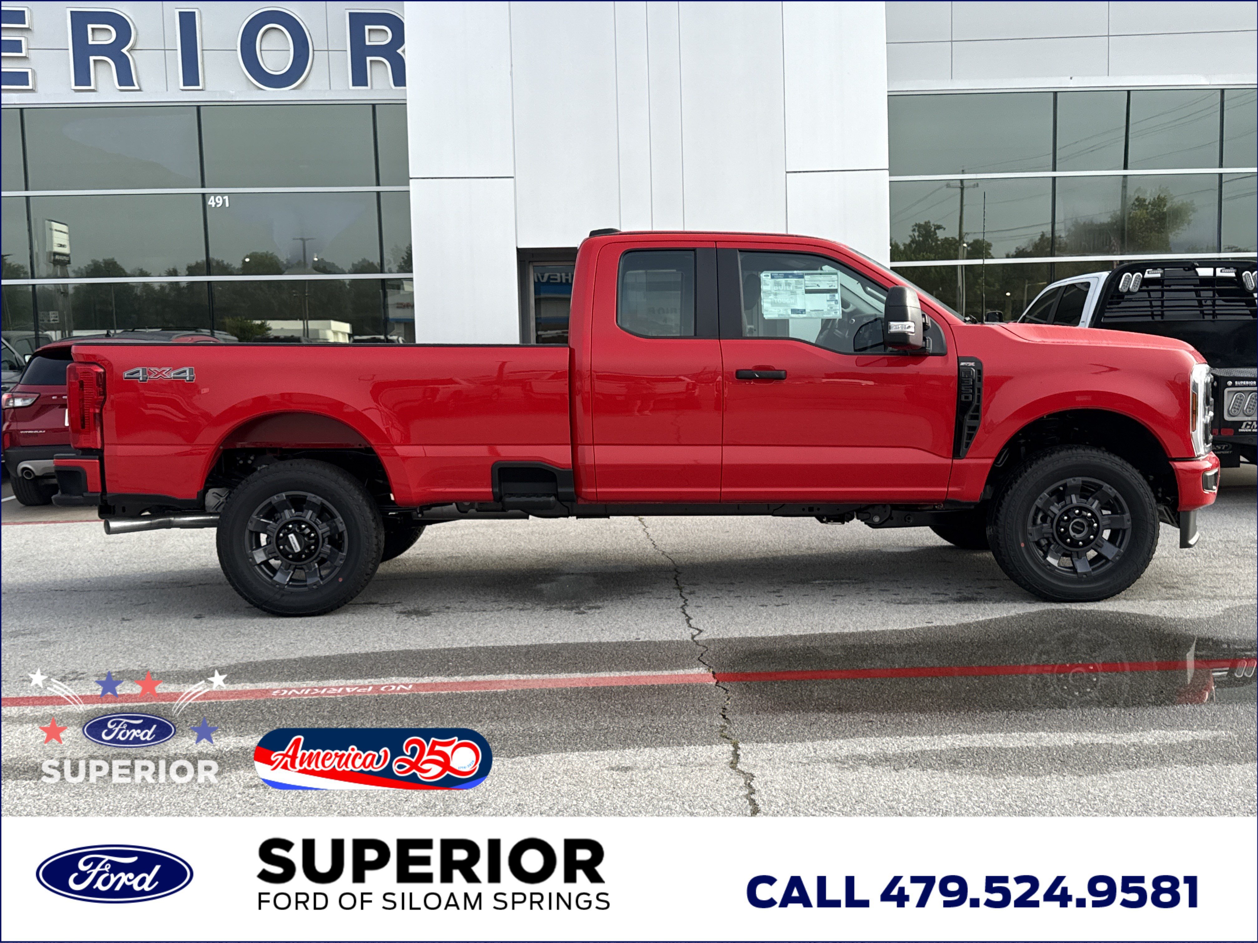 New 2026 Race Red Ford XL 4WD image 2