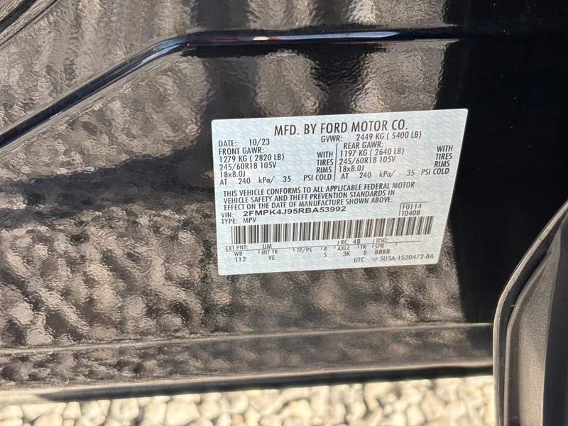 Used 2024 Black Ford SEL image 26