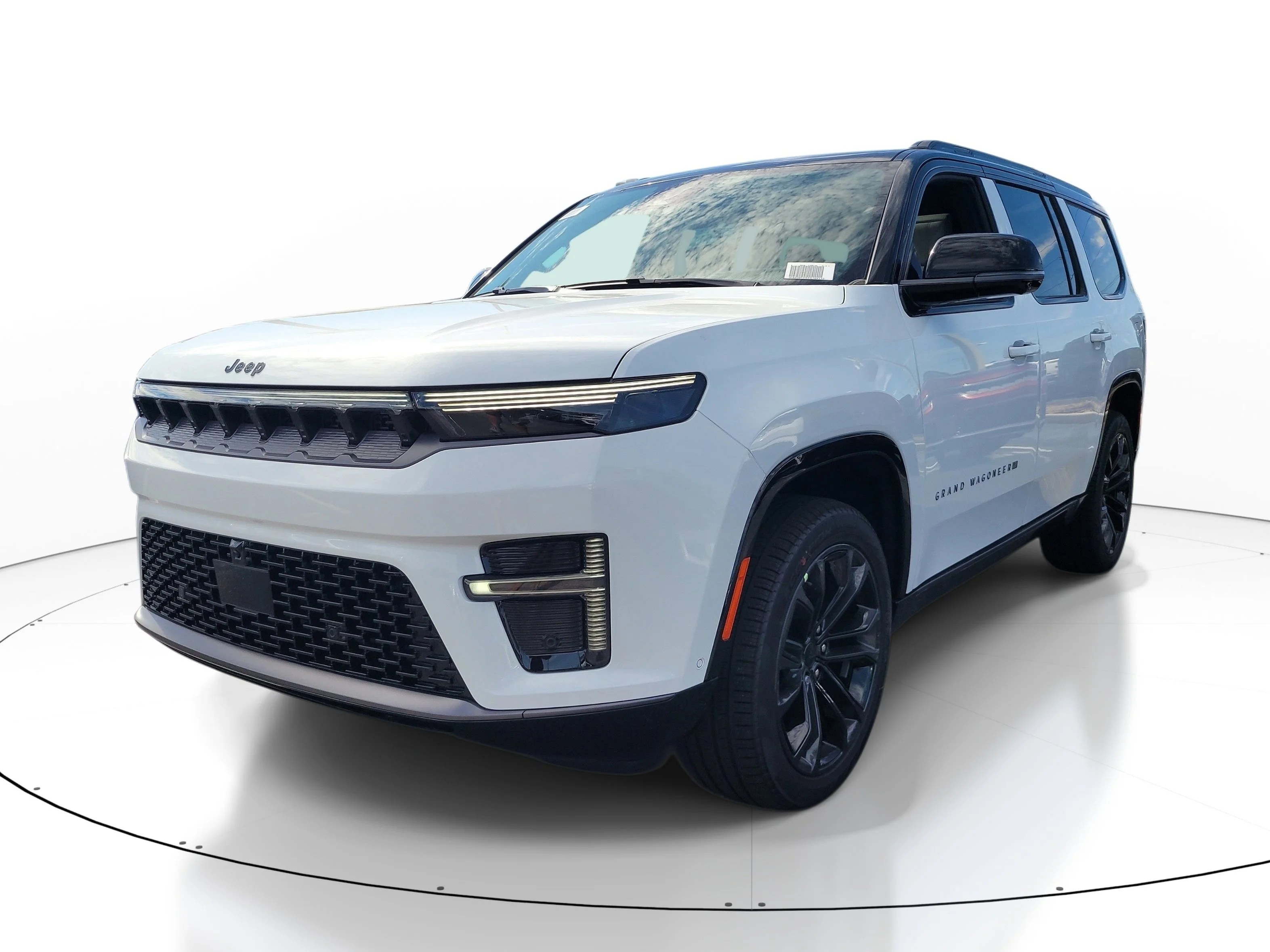 New 2026 Bright White Clearcoat Jeep Summit Obsidian image 4