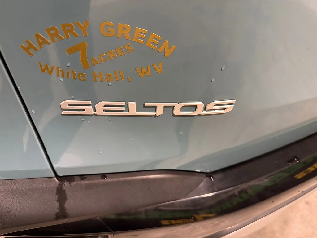 Used 2024 Pluton Blue/Black Roof Kia SX image 10