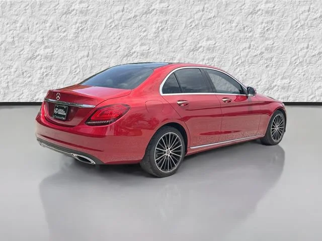 Used 2019 Red Mercedes-Benz C 300 image 3