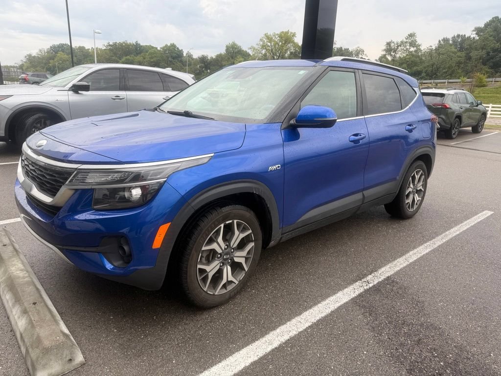 Used 2021 Kia Seltos EX with VIN KNDERCAA8M7134594 for sale in Fort Wright, KY
