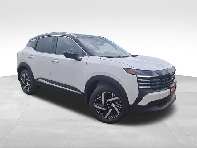 New 2026 Aspen White TriCoat / Super Black Two-tone Nissan SV image 1