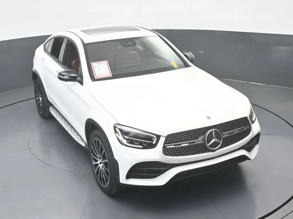 Used 2022 Diamond White Mercedes-Benz GLC 300 Coupe image 67