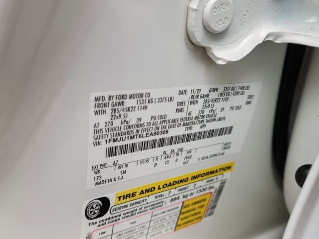 Used 2020 White Ford Platinum image 54