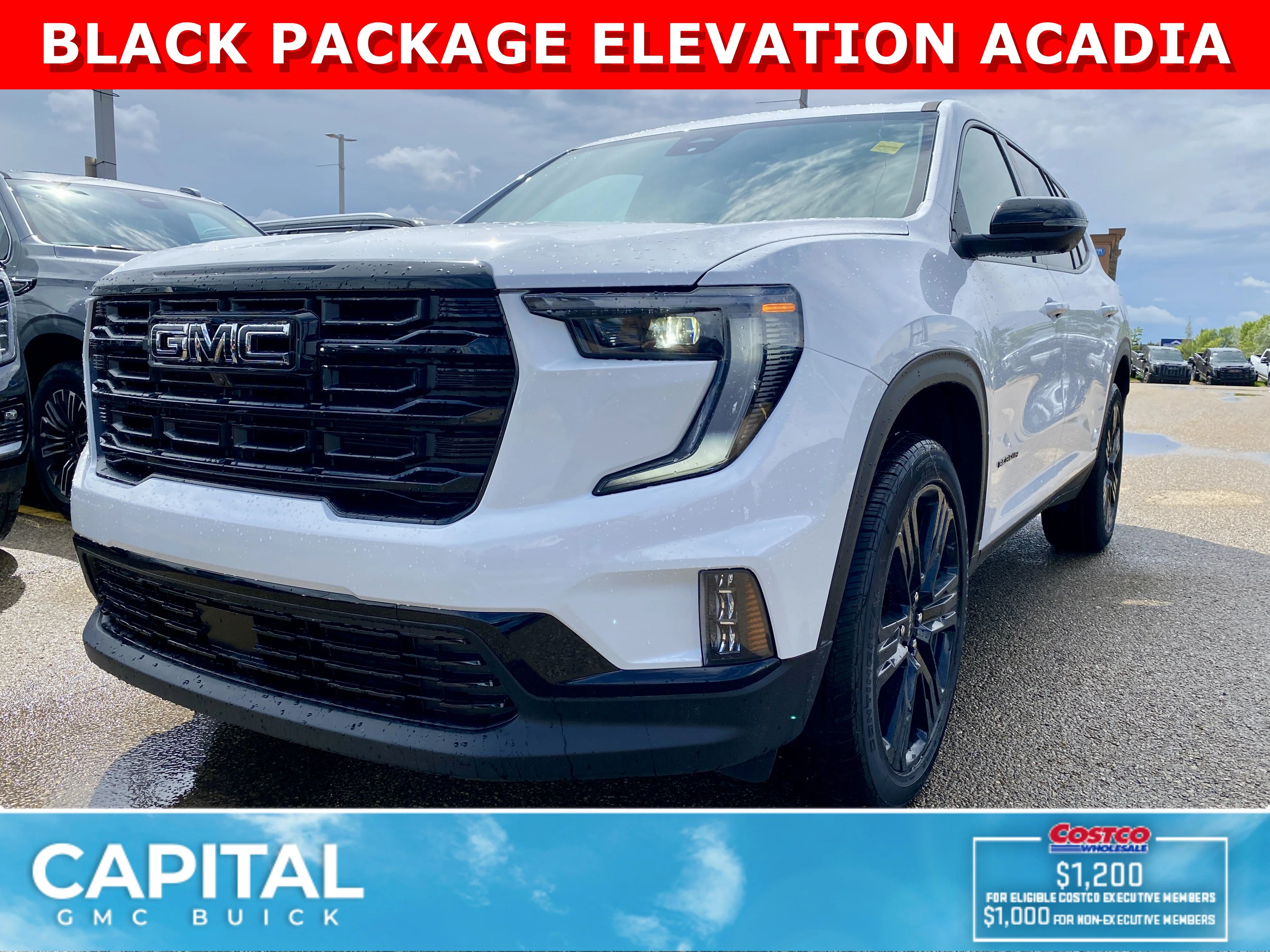 New 2026 Summit White GMC Elevation image 1