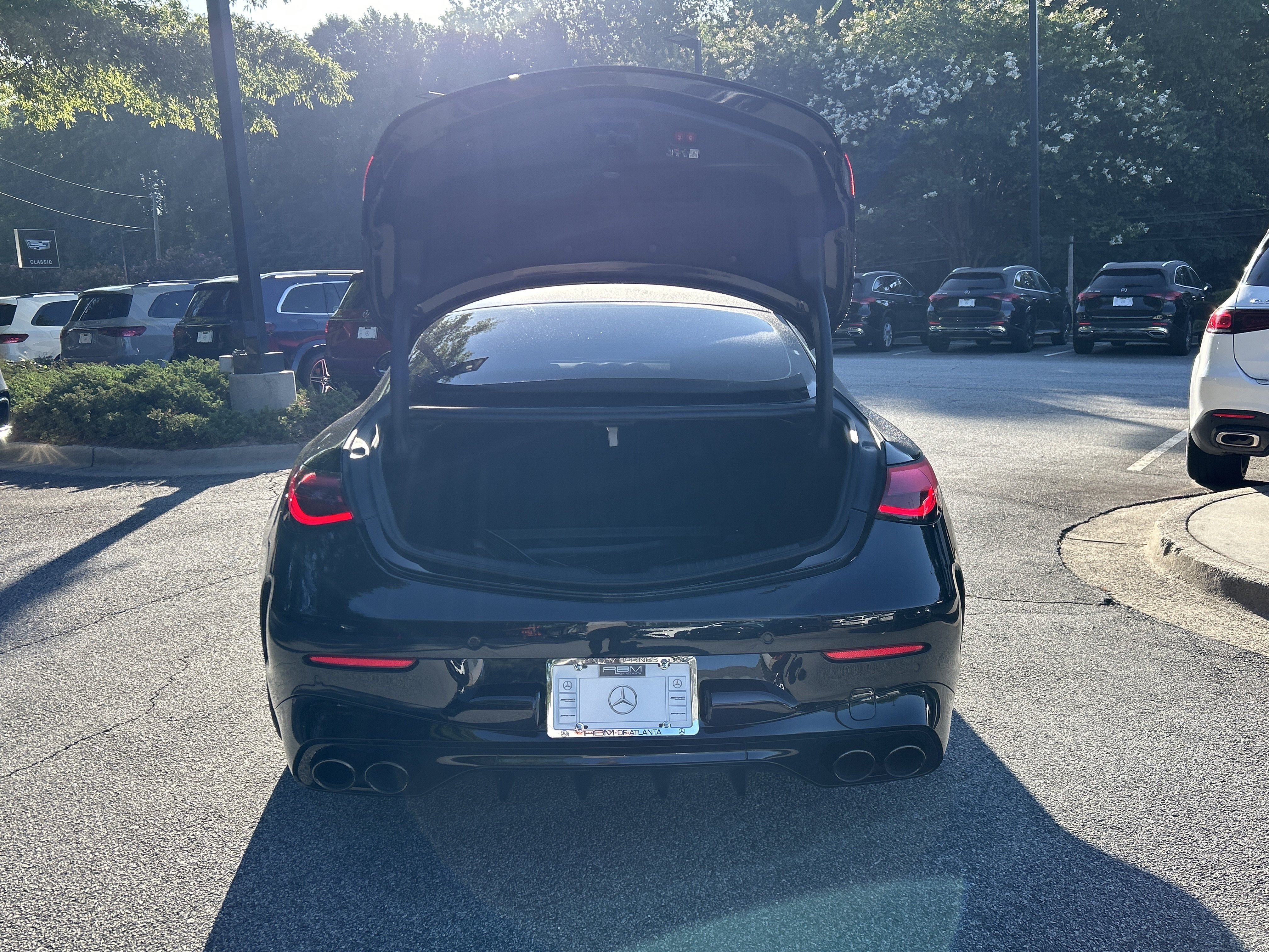 Certified Used 2025 Obsidian Black Metallic Mercedes-Benz AMG® CLE 53 4MATIC®+ Coupe image 9
