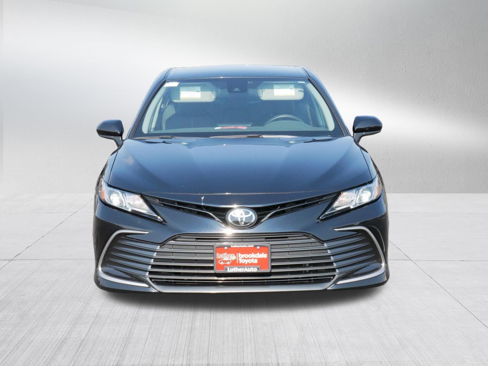 Certified Used 2023 MIDNIGHT BLACK METAL Toyota LE image 2