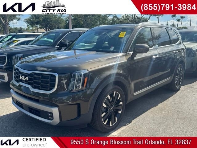 Certified Used 2023 Green Kia SX-Prestige image 1