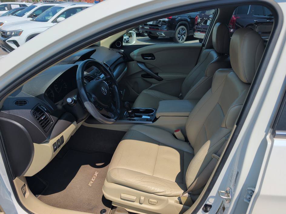Used 2015 White Acura Tech Pkg image 8