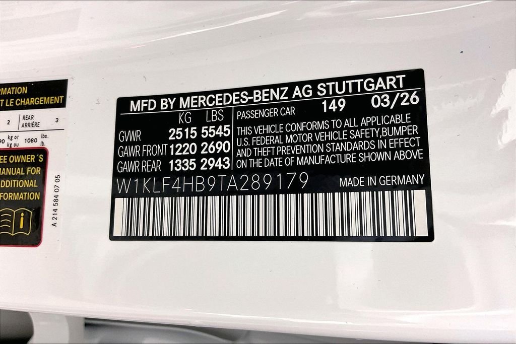 New 2026 Polar White Mercedes-Benz E 350 image 12