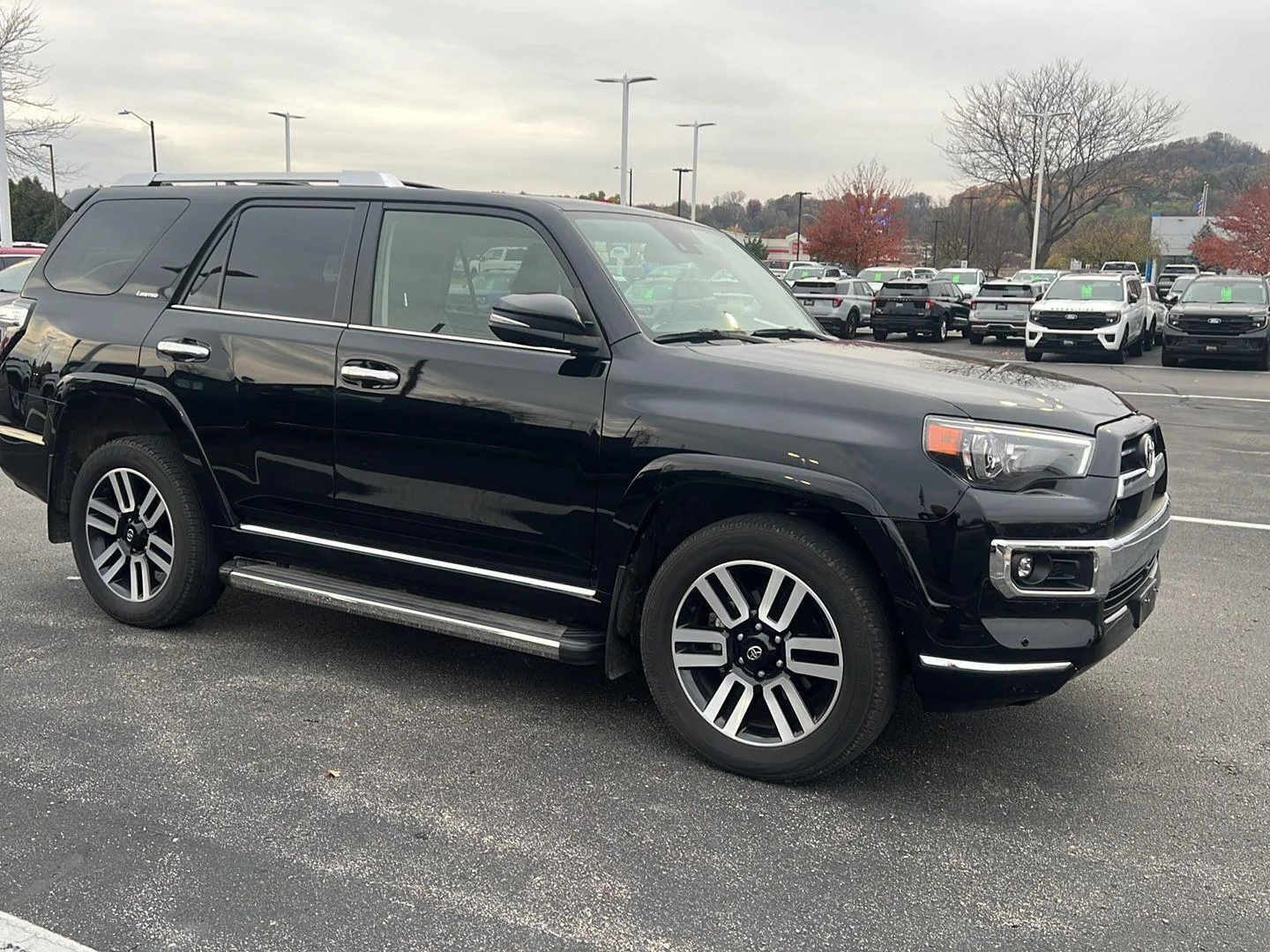 Used 2024 Midnight Black Metallic Toyota Limited image 2