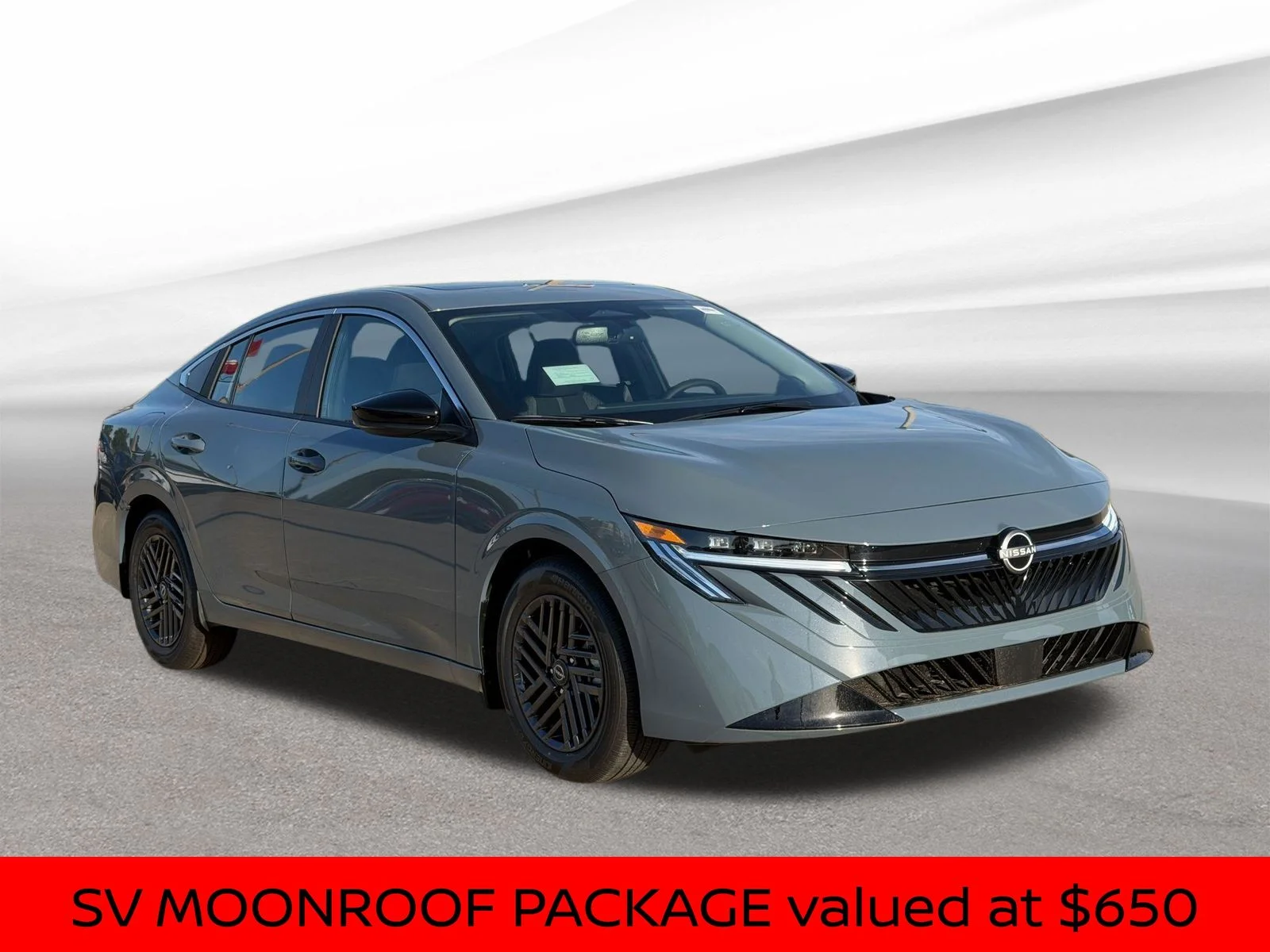 New 2027 Atlantic Gray Metallic Nissan SV image 4
