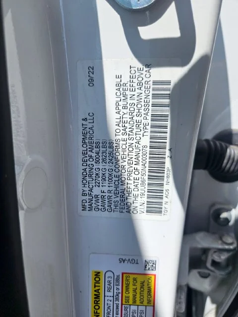 Used 2022 White Acura A-Spec Package image 30