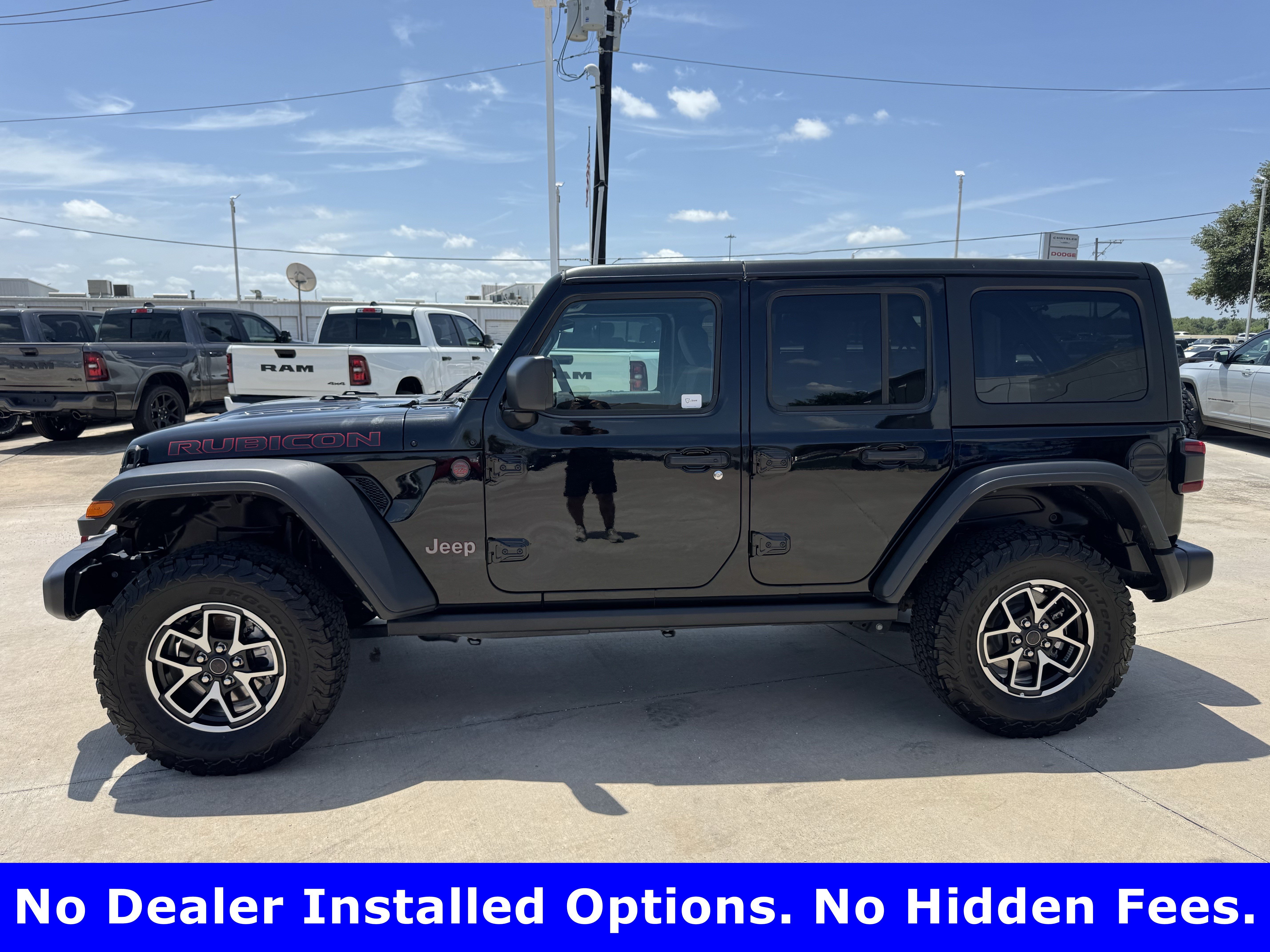 Used 2026 Black Clearcoat Jeep Rubicon image 4