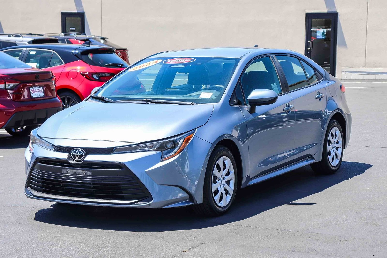 Certified Used 2024 Celestite Toyota LE image 3