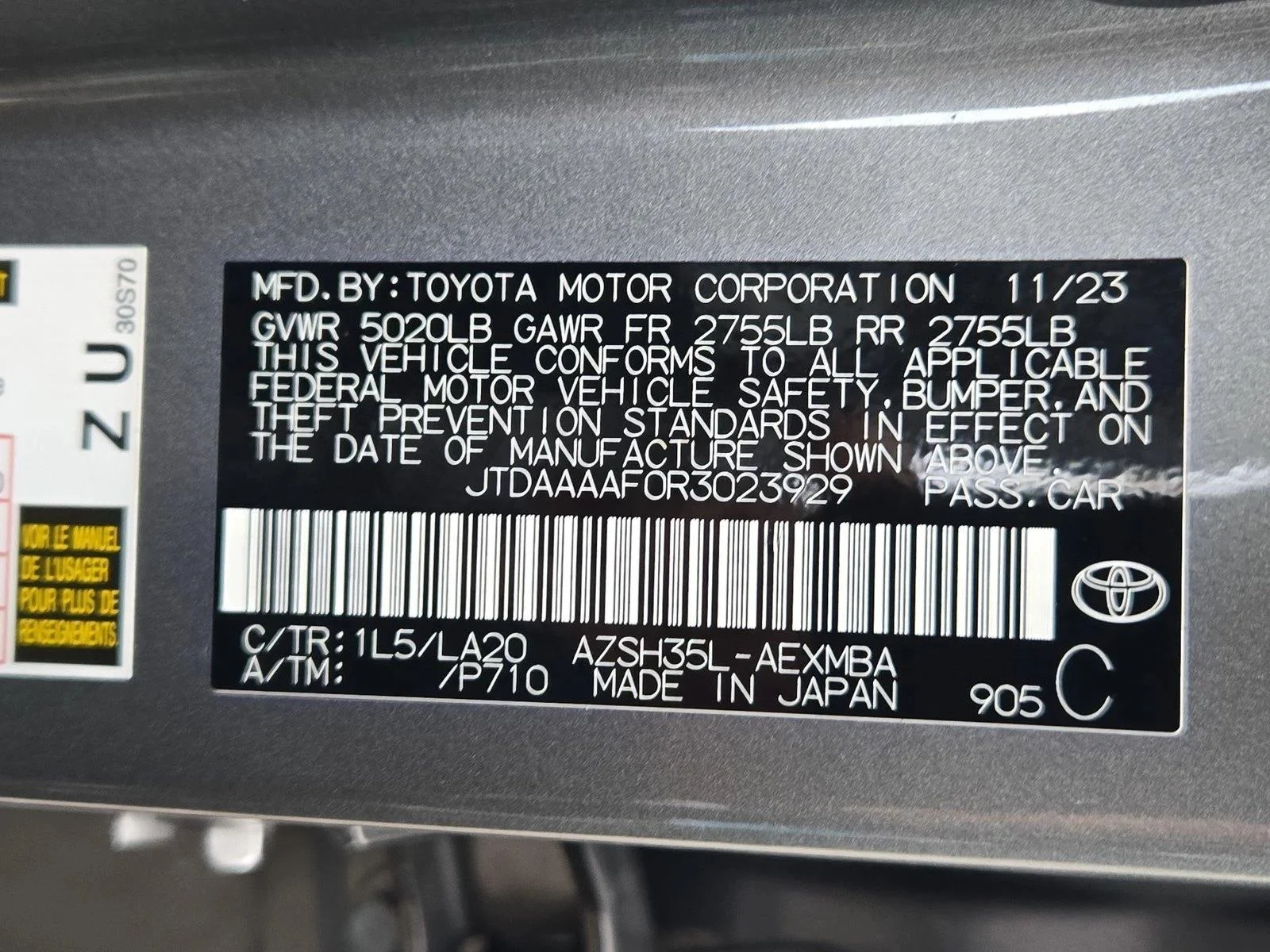 Used 2024 Heavy Metal Toyota Limited image 14