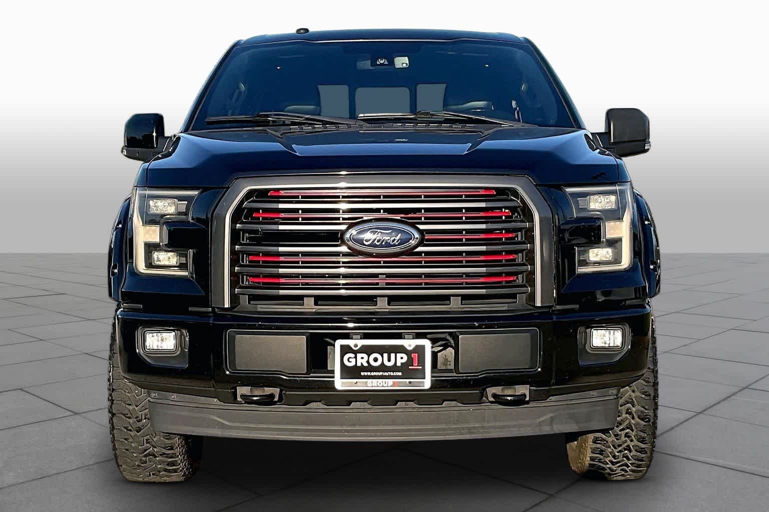 Used 2017 Shadow Black Ford Lariat image 4