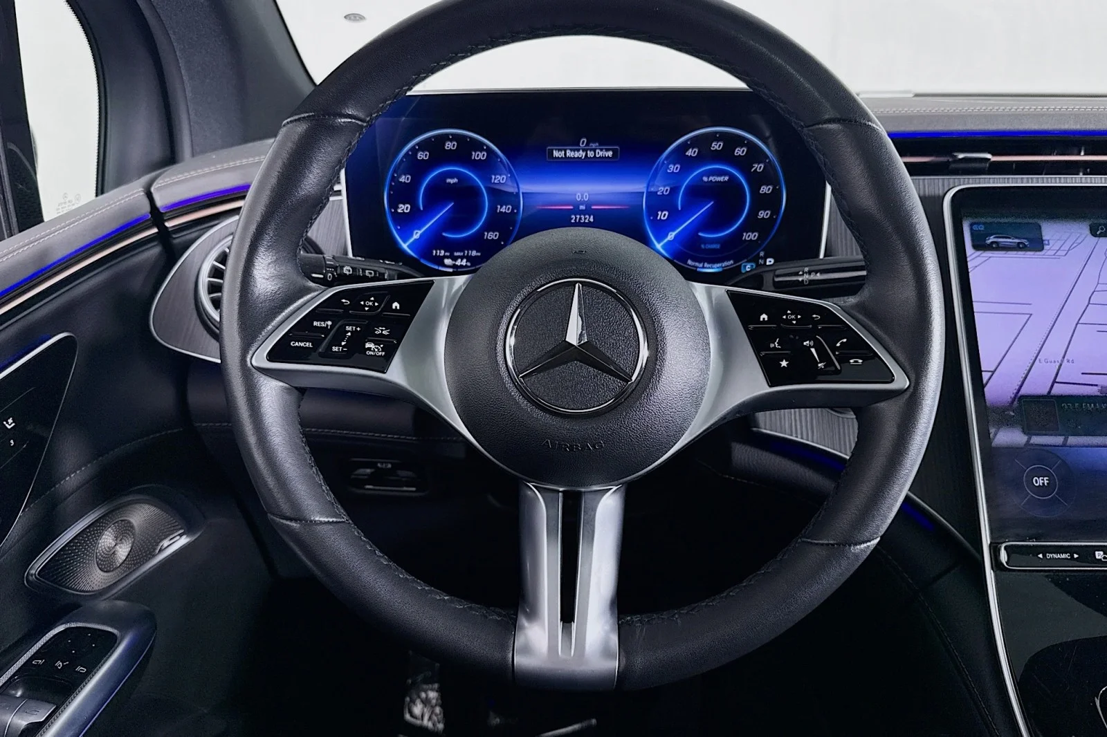 Certified Used 2024 Obsidian Black Metallic Mercedes-Benz EQE 350 image 18