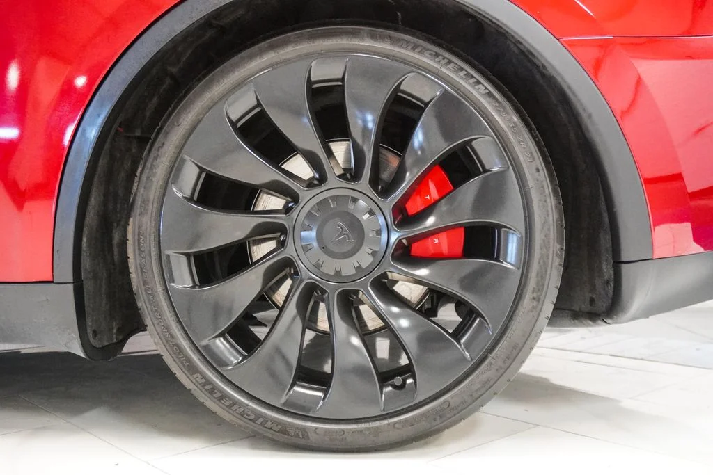 Used 2024 Red Tesla Performance image 32