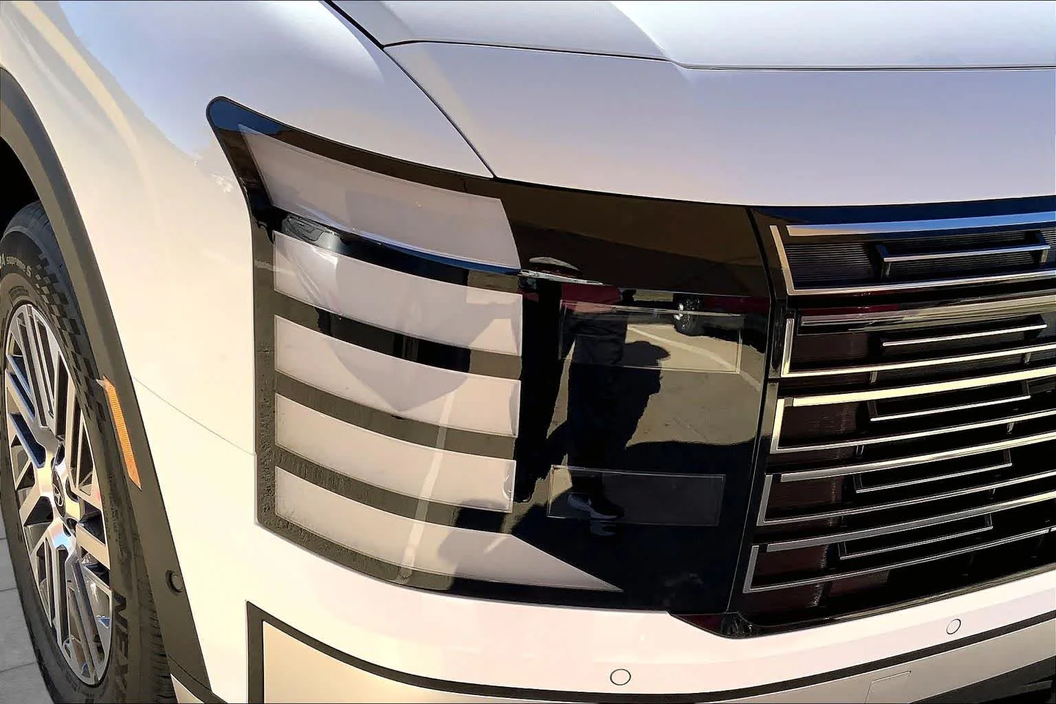 New 2026 Creamy White Pearl Hyundai SEL Premium 7P image 13