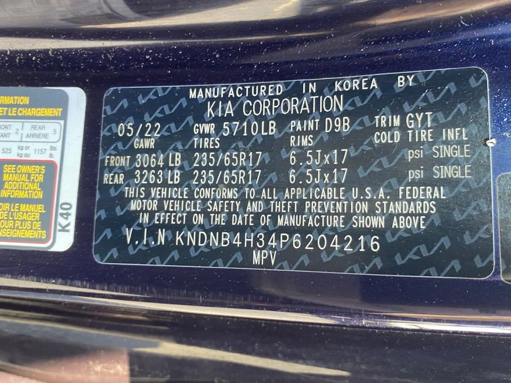 Used 2023 Blue Kia LX image 21