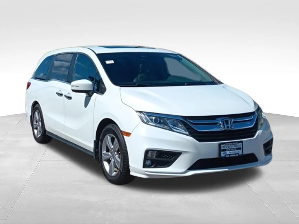 Used 2020 Platinum White Pearl Honda EX-L image 9