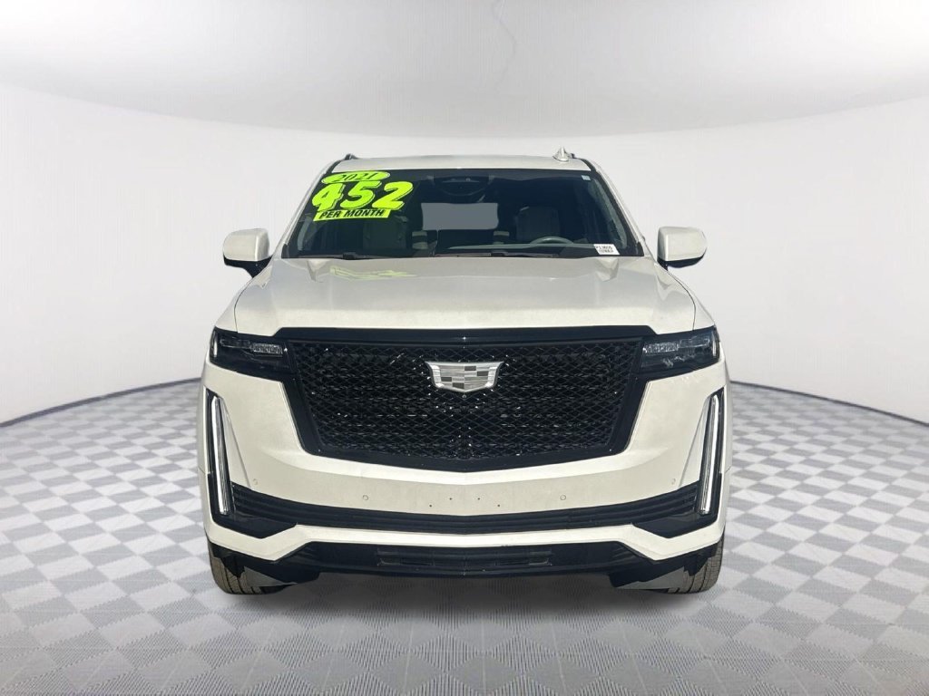 Used 2021 White Cadillac Sport Platinum image 2