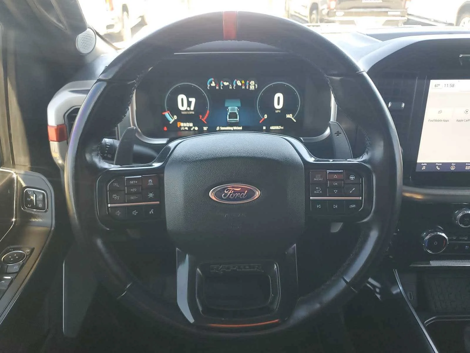 Used 2023 Antimatter Blue Metallic Ford Raptor image 15